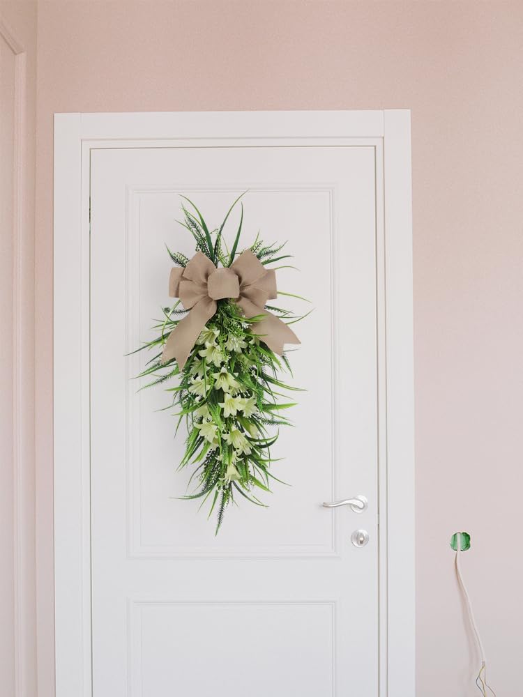2362x1161 Inch Artificial Flower Swag Spring Wreath