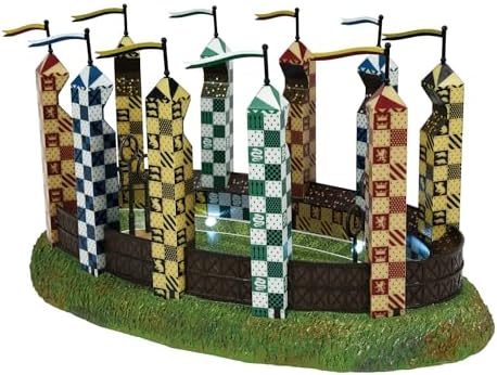 Department 56 Harry Potter Quidditch Pitch Lit Figurine