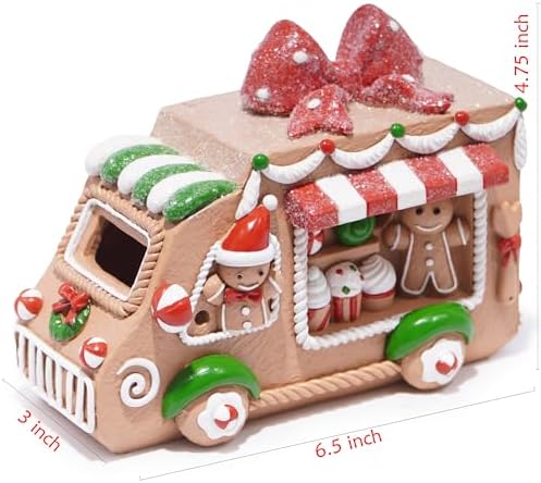 Hodao Christmas Gingerbread Car Figurine