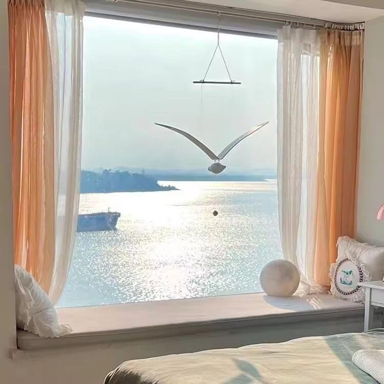 VERENIX Soaring Seagull Wooden Mobile Decor Pendant