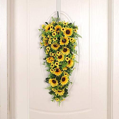 Belupai 276in Artificial Sunflower Swag Decor