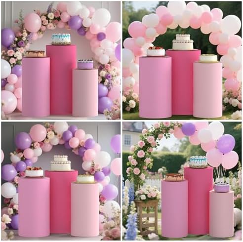 Friiko Cylinder Covers Set of 3 for Display Stands