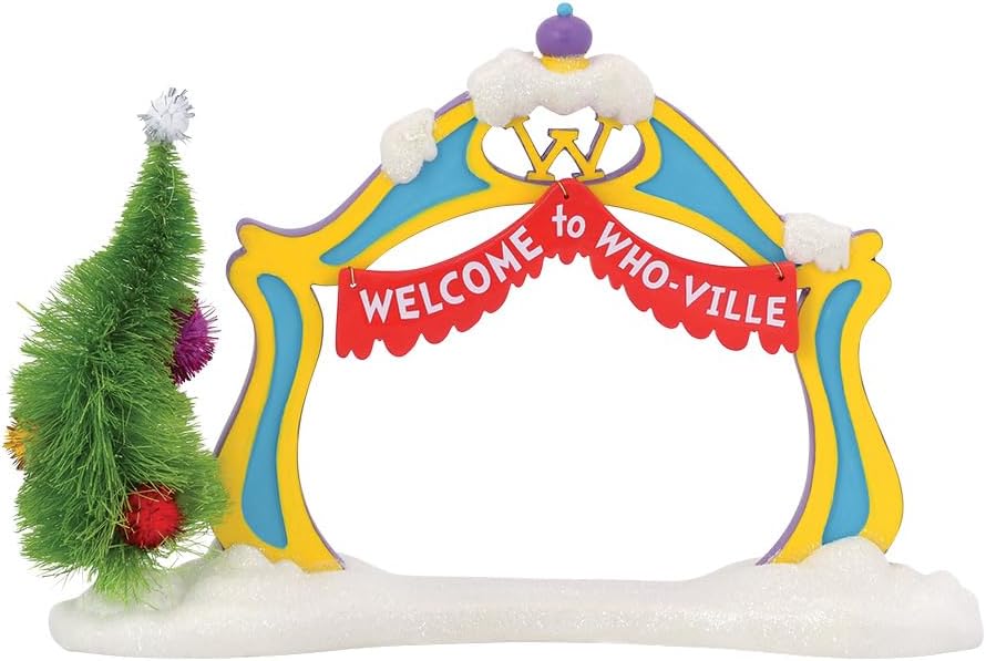 Department 56 Grinch Village Archway Figurine