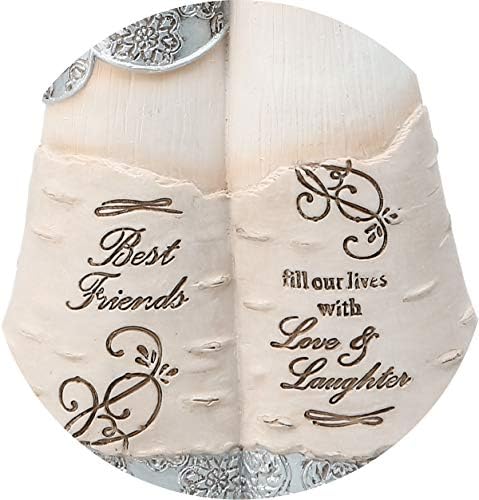 Best Friends Fill Our Lives with Love Laughter 6 Inch Collectible Angel Figurine