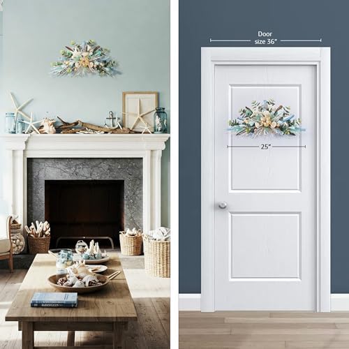 25 Coastal Summer Swag - Handcrafted Decor