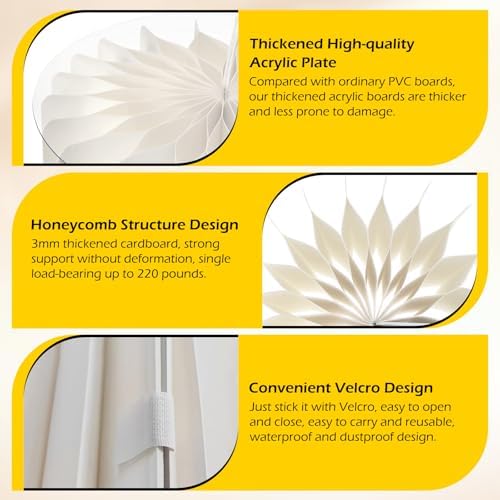 7PCS Foldable Cylinder Stands for Party Display