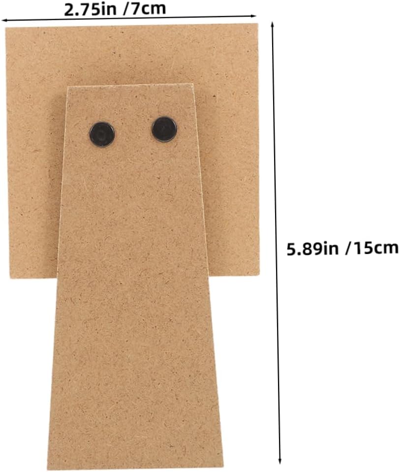 Anneome 2pcs Wood Picture Frame Easel Backs