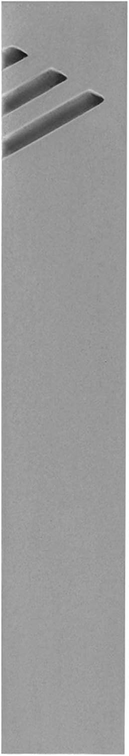 Modern Mezuzah Case Handmade - Cement Minimalist Design with Subtle Shin Gray