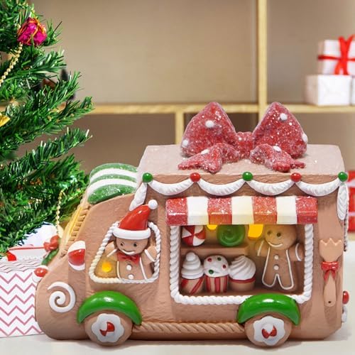 Hodao Christmas Gingerbread Car Figurine