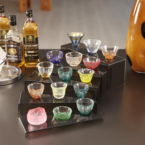 Goabroa 10 Pcs 12 Inch Acrylic Display Risers