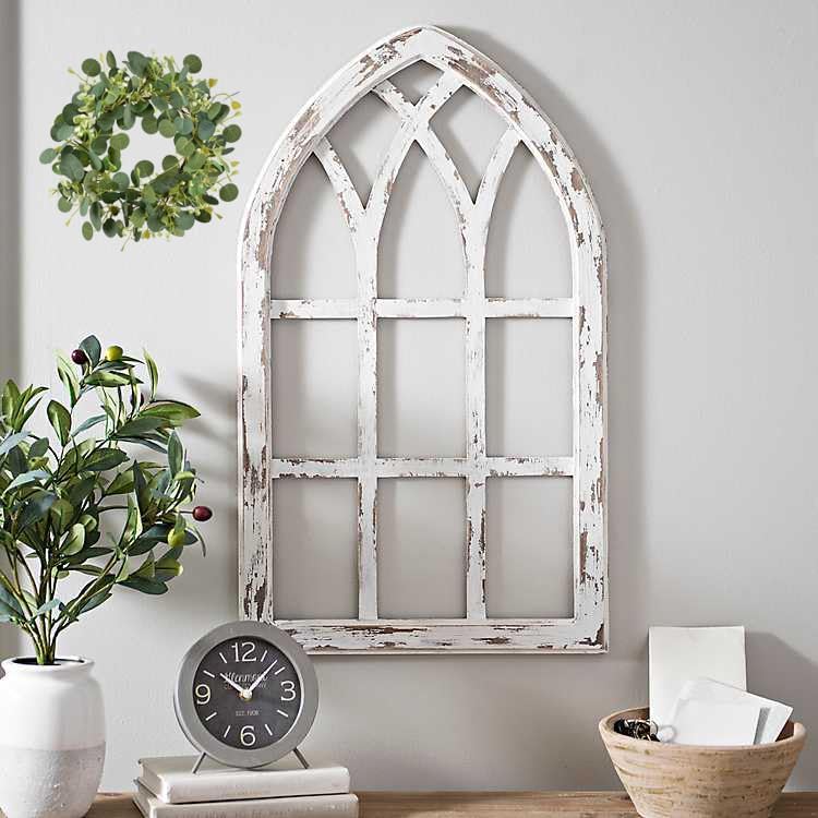 LSKYTOP 12 Inch Artificial Eucalyptus Wreath with Berries