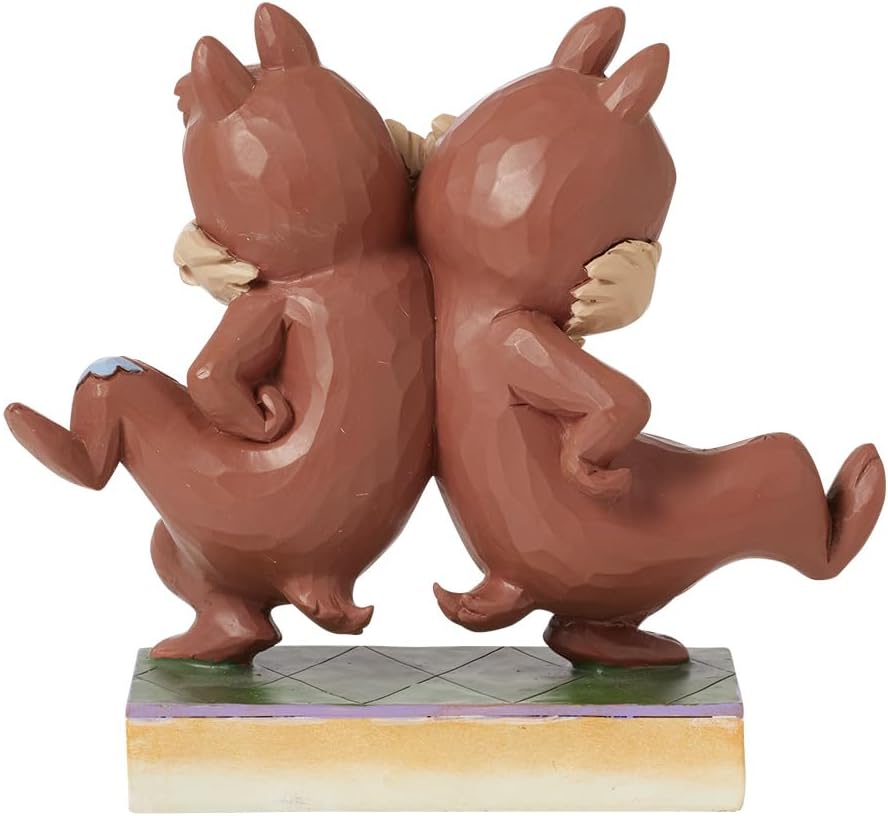Enesco Jim Shore Disney Traditions Friendship Chip and Dale Figurine