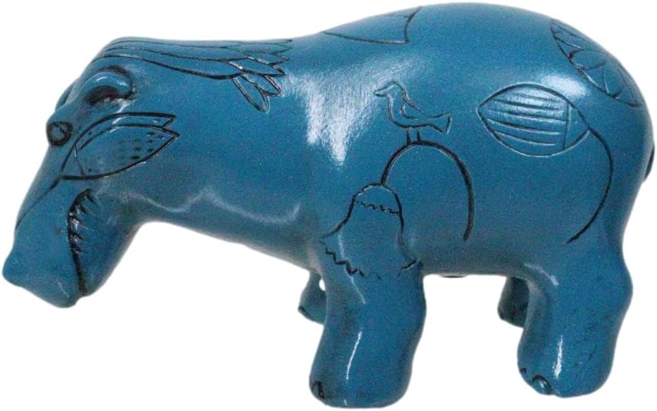 Ebros Small Taweret Statue Blue Nile Hippo Fertility Figurine