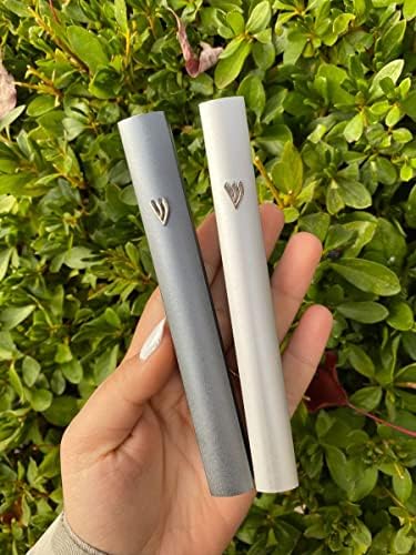 AS Mezuzah Case in Silver Shin Design