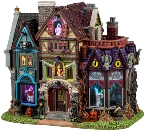 Lemax Madness Manor Lighted Building 45V