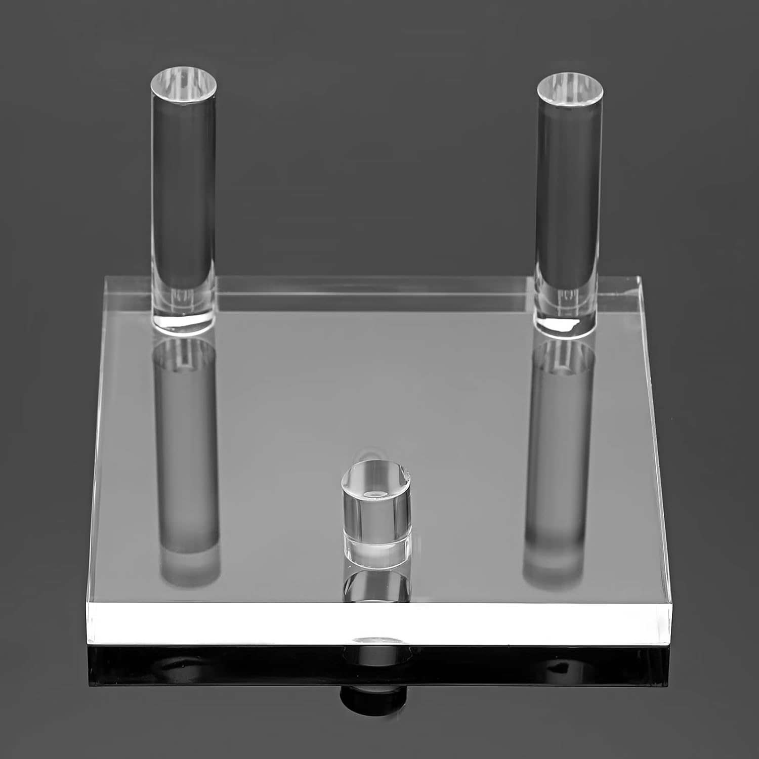 Hipiwe 8 Pack Clear Acrylic Easel Display Stand