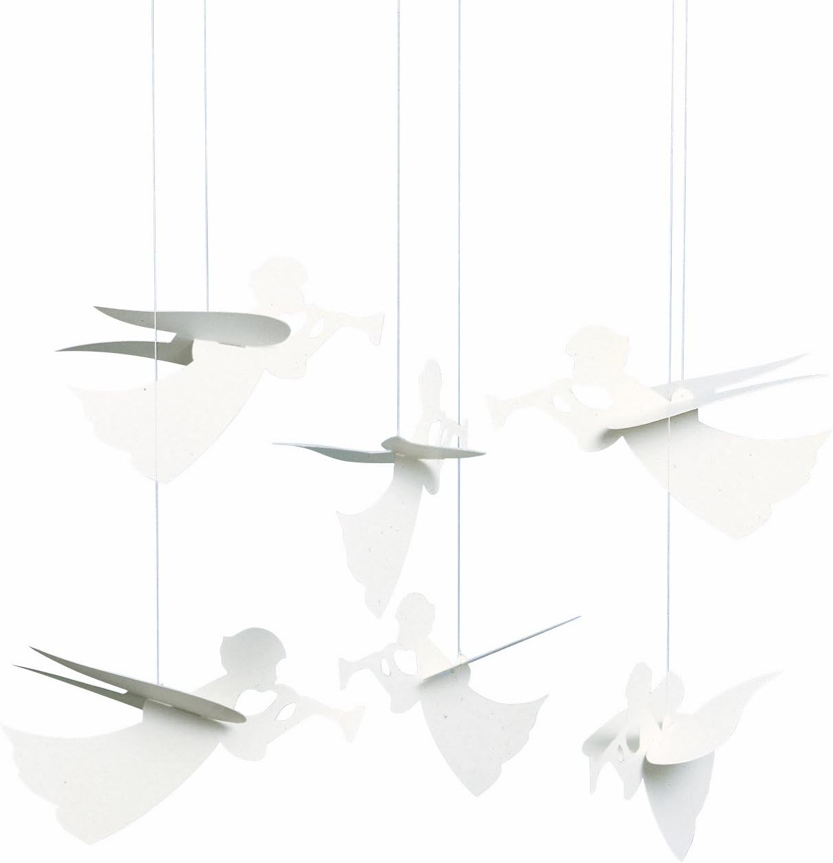 Angel Hanging Mobile - 16 Inches - Handmade in Denmark