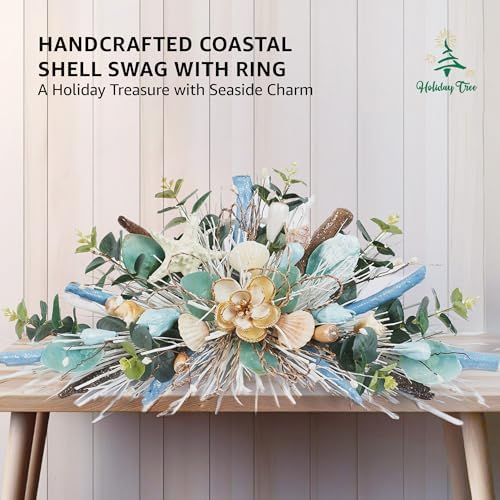25 Coastal Summer Swag - Handcrafted Decor