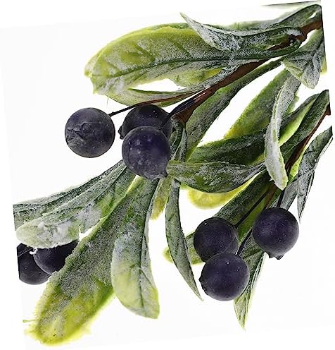 Artificial Christmas Branch with Berries Teardrop Swag Decor