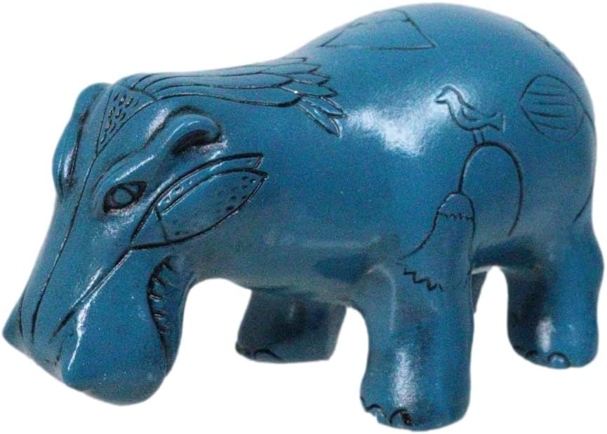 Ebros Small Taweret Statue Blue Nile Hippo Fertility Figurine