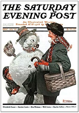 Department 56 Snow Village Figurine Grandfather and Snowman