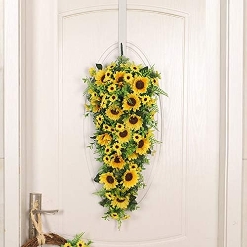Belupai 276in Artificial Sunflower Swag Decor
