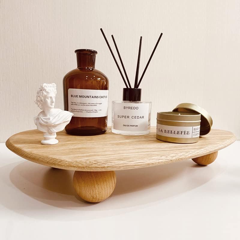 Wooden Display Riser for Candles Plants Vases