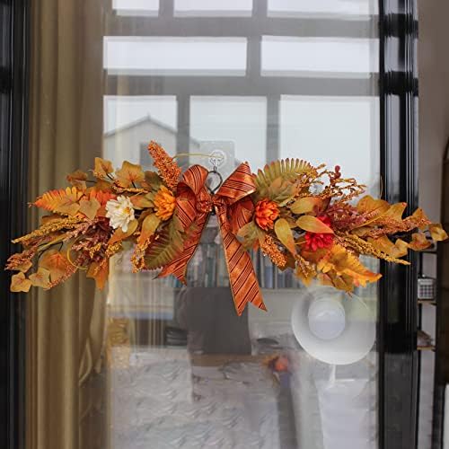 Algado Artificial Fall Flower Swag Decor 27 Inch