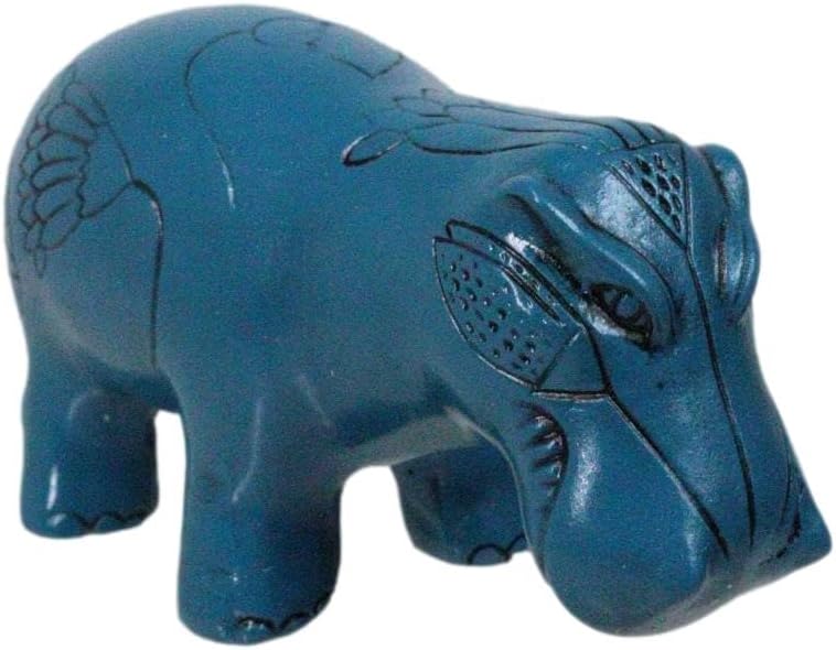 Ebros Small Taweret Statue Blue Nile Hippo Fertility Figurine