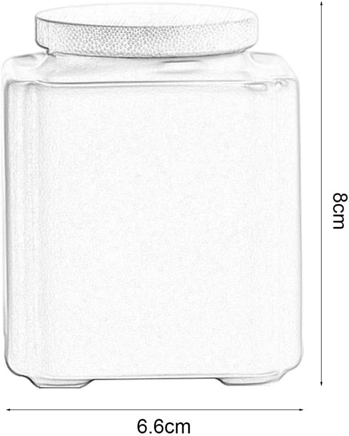 Small Urn Handcrafted Ceramic Canister for Ashes and Pet Remains
