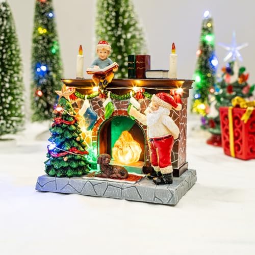 Santas Stories Figurines for Christmas Decor