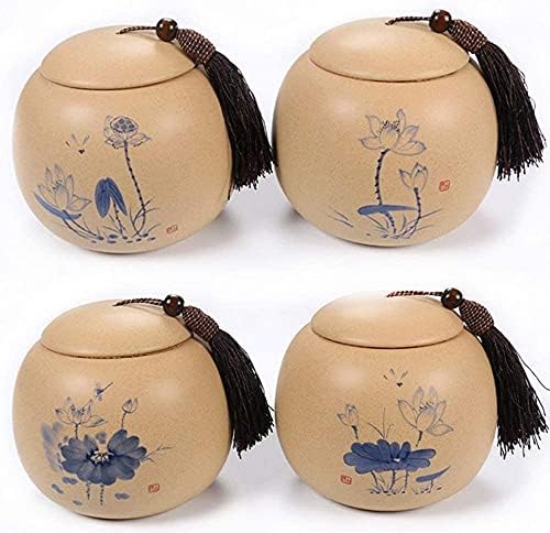 Hand Painted Ceramic Cremation Urns for Human and Pet Ashes