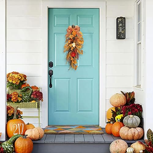 2 Pcs Artificial Maple Swag Wreaths Fall Decor