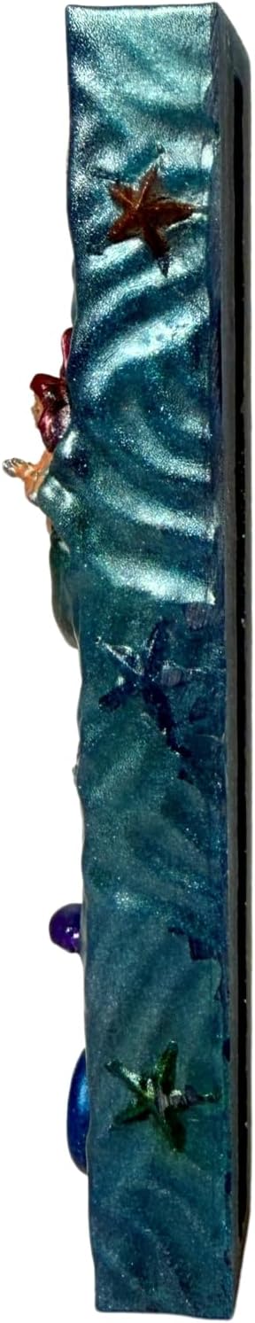 Handmade Mermaid Mezuzah Case for Jewish Kids Room