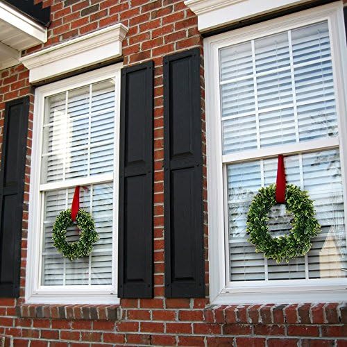 Lvydec Artificial Green Leaves Wreath 15 Inch