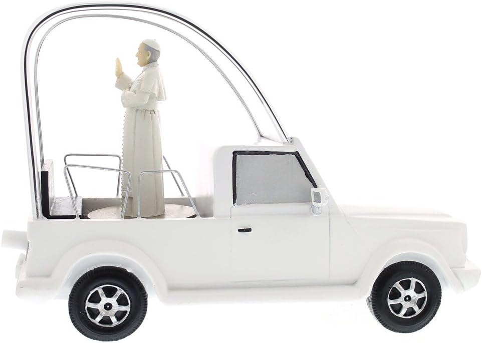 Roman Musical Popemobile with Rotating Pope