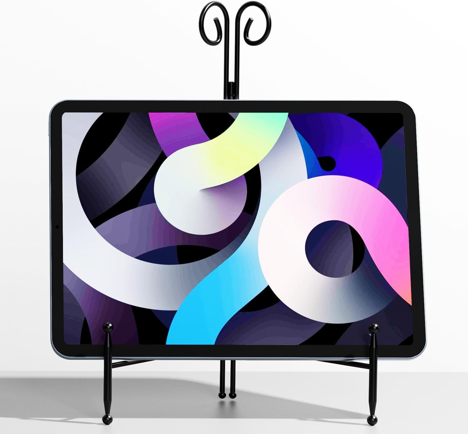 Black Plate Stand for Display 12 Inch 2 Pack