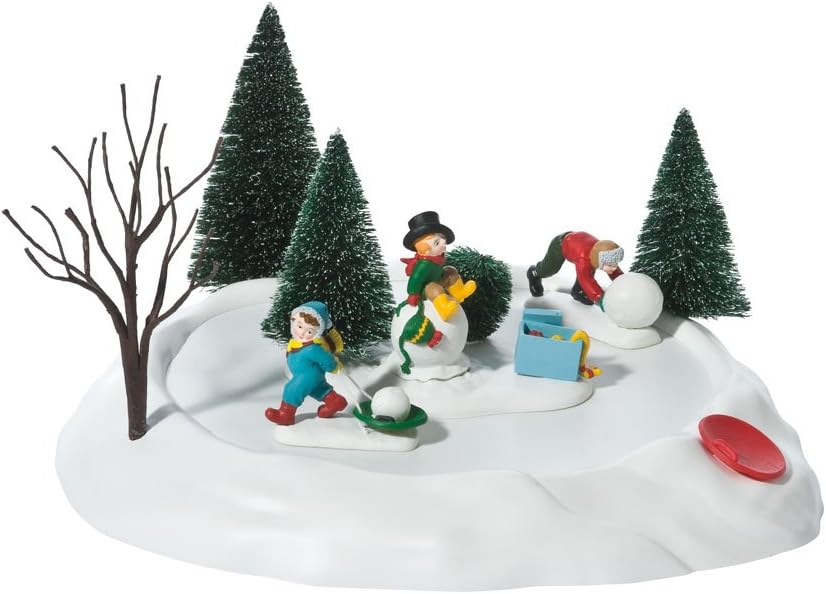 Department 56 Snowman Animated Village Accessory