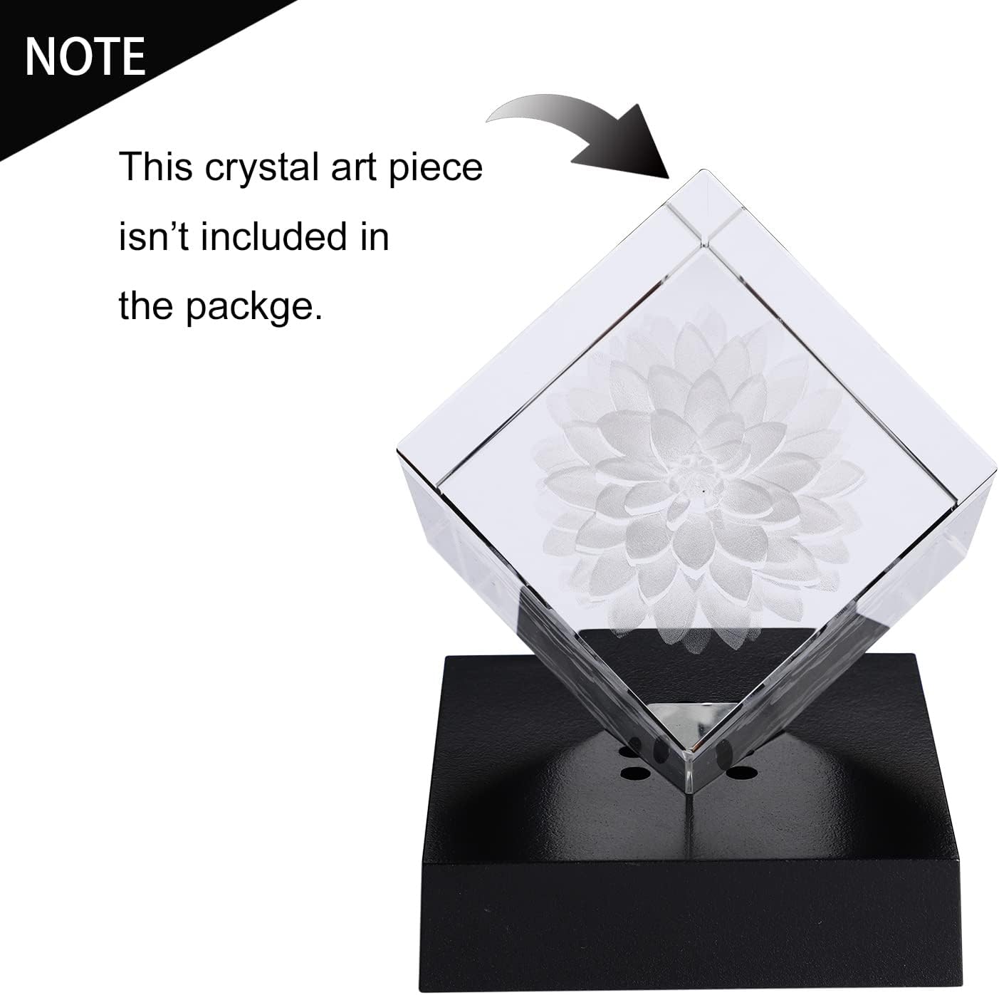 Facmogu LED Display Base for Crystal Awards and Trophies