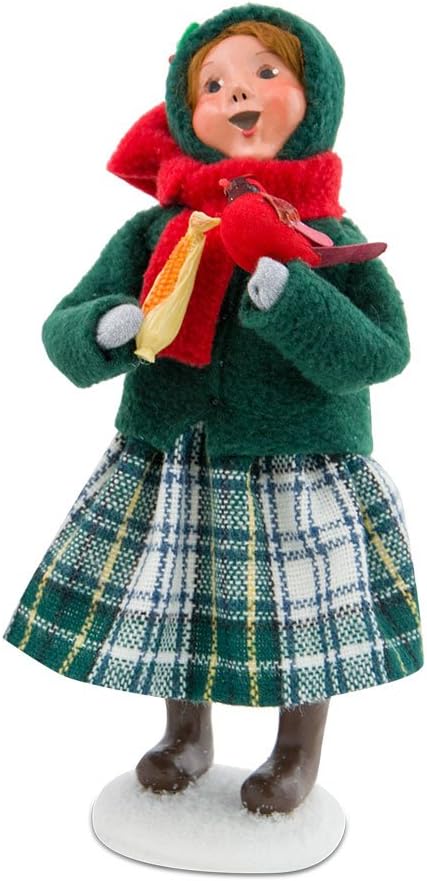 Byers Choice Family with Cardinals Figurine 111G