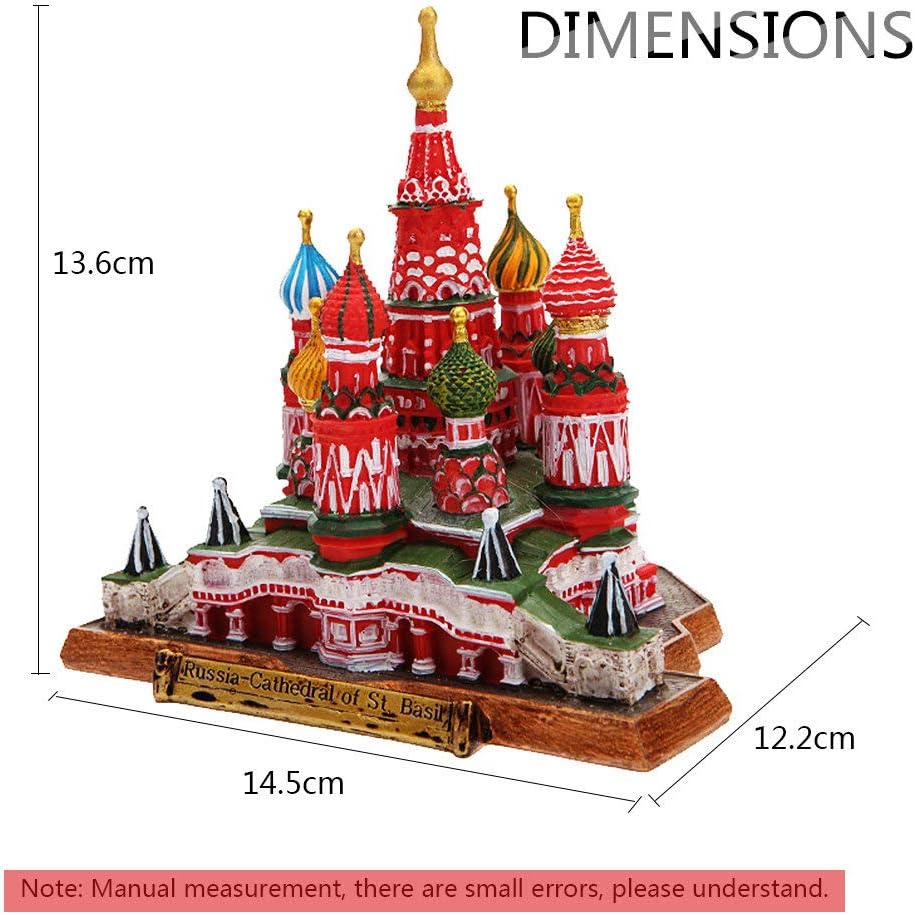 Saint Basils Cathedral Resin Statue Home Decor Collectible