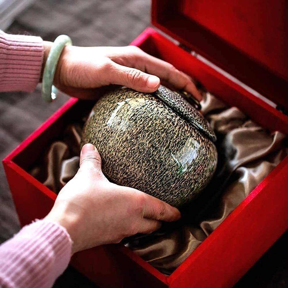 Small Cremation Memorial Urn Ceramic Keepsake