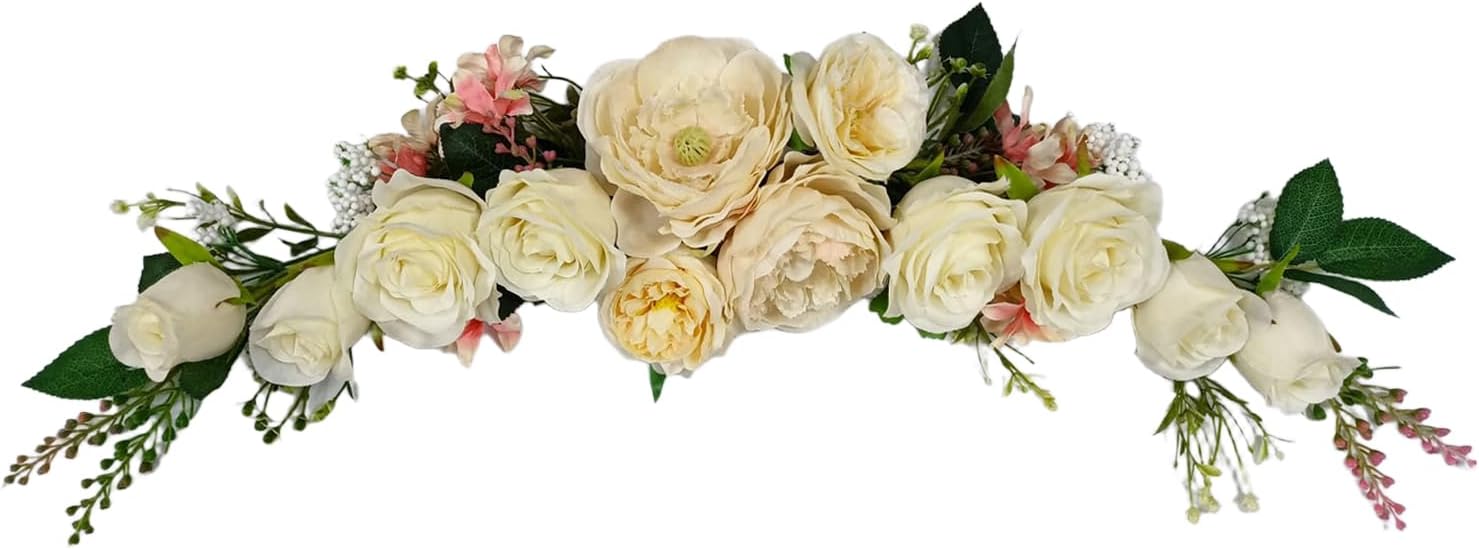 OrgMemory Artificial Floral Swag 20 Bent Length