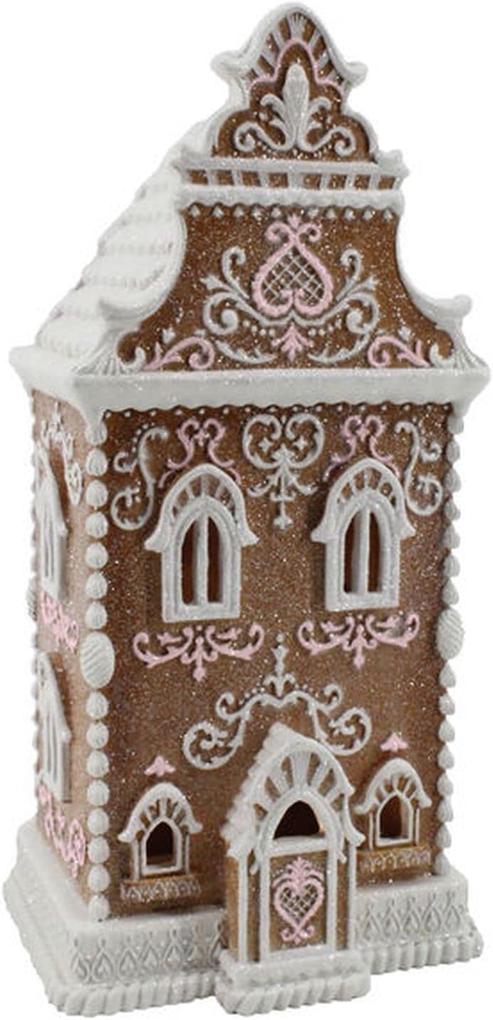 December Diamonds Gingerbread House LED Decor
