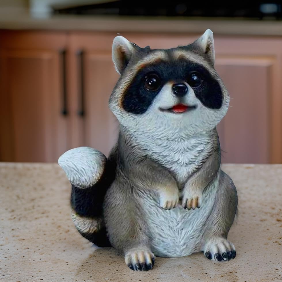 Distinctive Designs 625 Inch Begging Raccoon Figurine