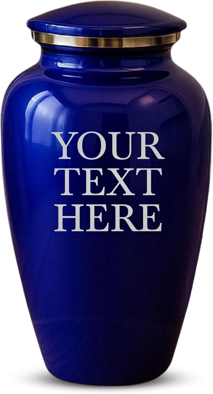 MerchSalad Purple Splendore Cremation Urn 200 Cubic Inch