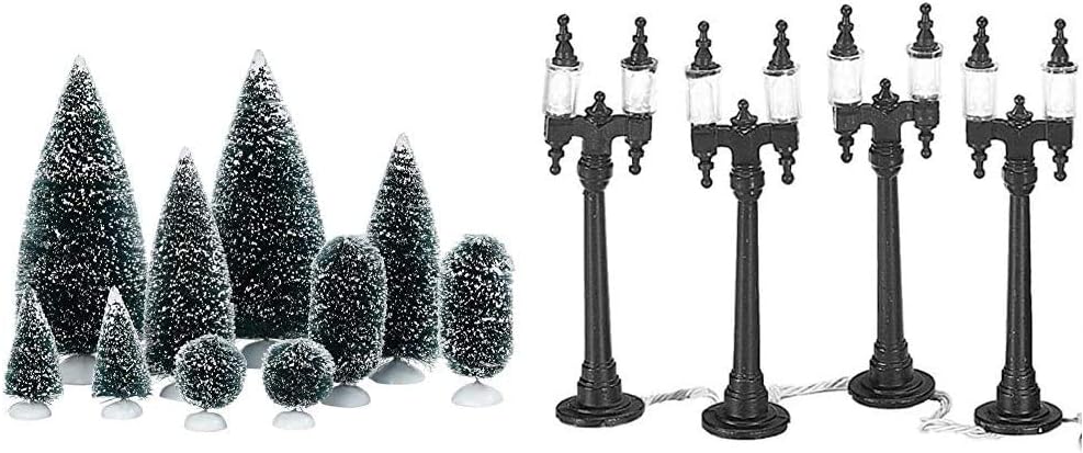 Department 56 Village Accessory Set of 4