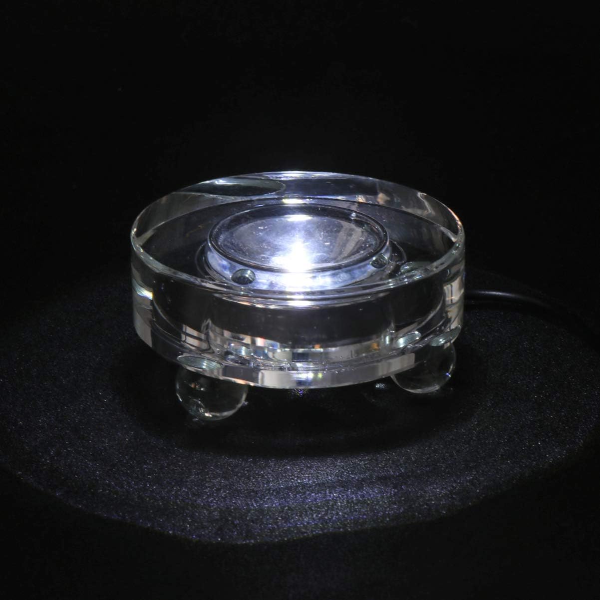 Uonlytech LED Display Base for Crystal Glass Art Decor