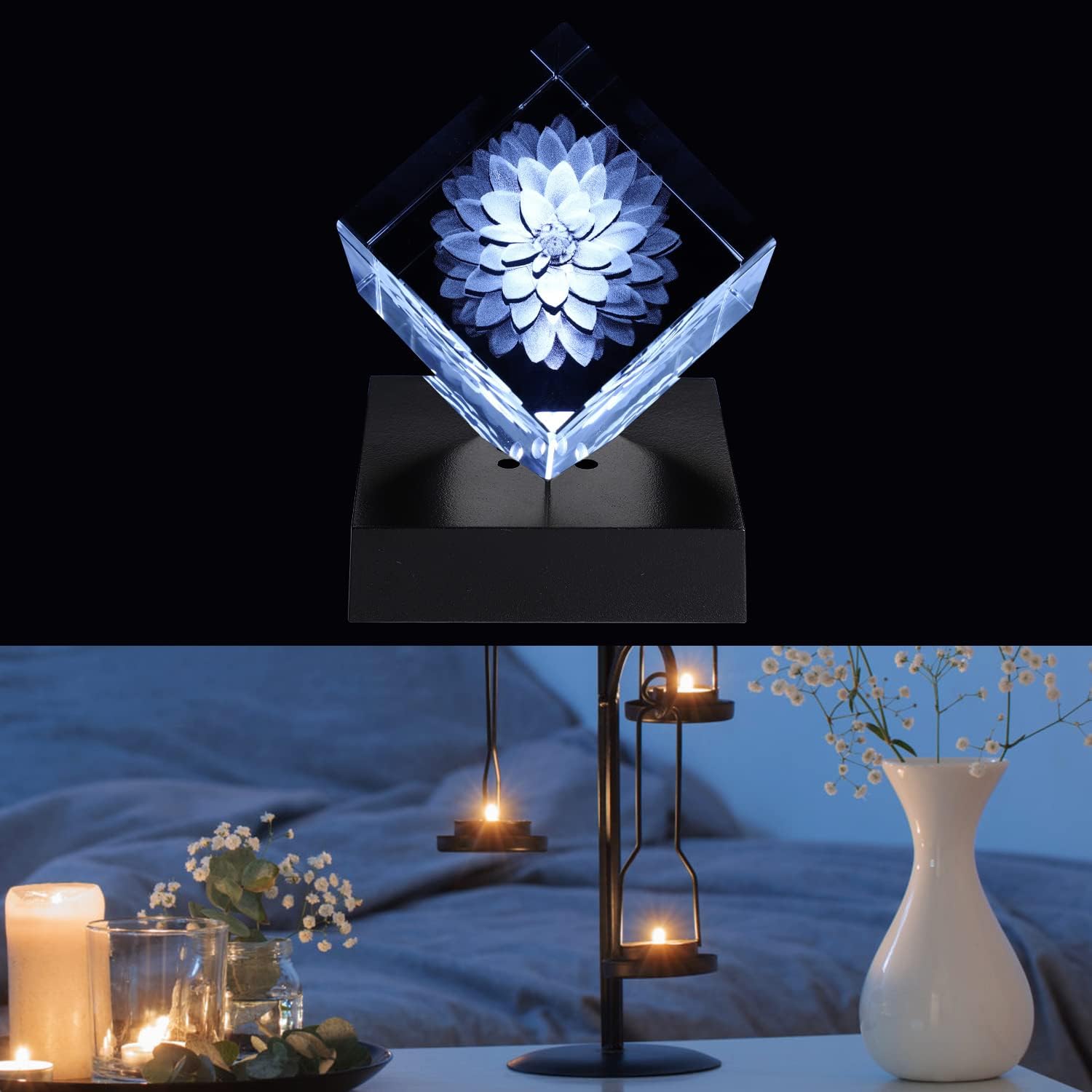 Facmogu LED Display Base for Crystal Awards and Trophies