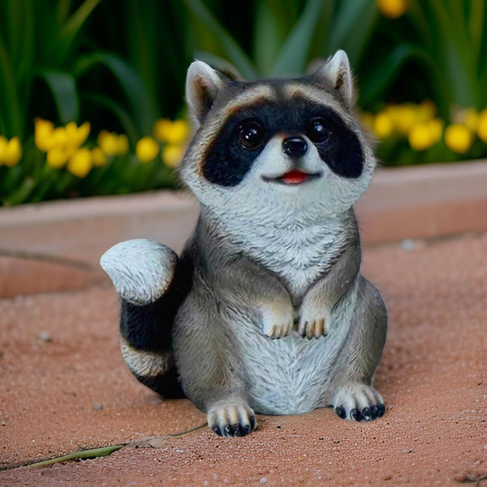 Distinctive Designs 625 Inch Begging Raccoon Figurine